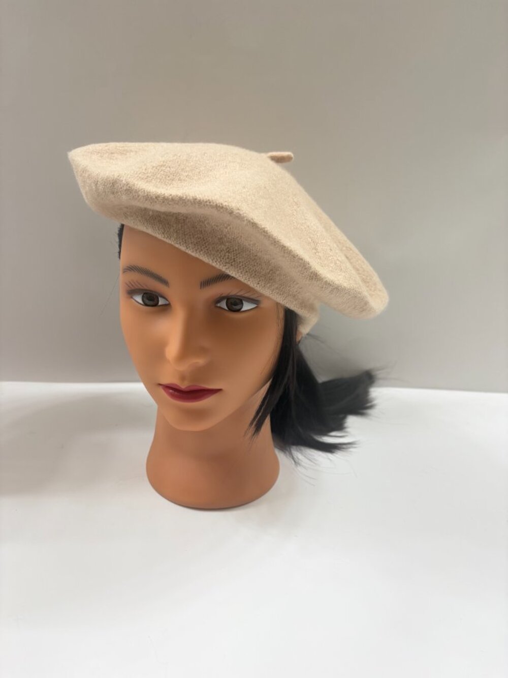 Hat - Jill Wool Beret -Women's/ Gender Neutral - Camel/ Beige - NWT - Style 4010